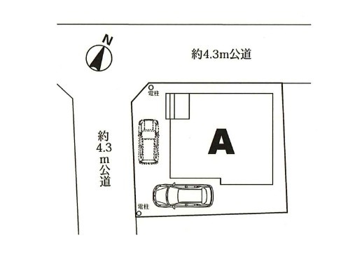 【区画図】 | 北本市西高尾第１　新築住宅