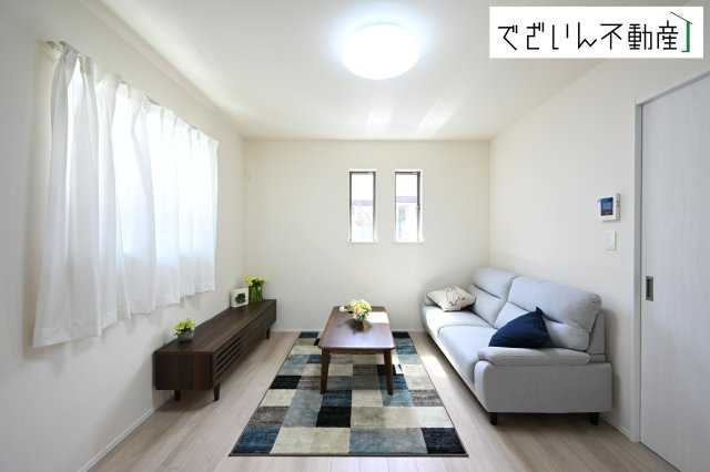 【居間・リビング】 | 北本市西高尾第１　新築住宅 | 現地(2026年8月撮影)