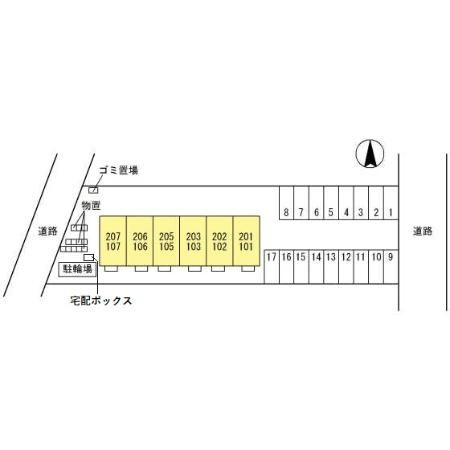 Ｄ－ｒｏｏｍウィルの区画図