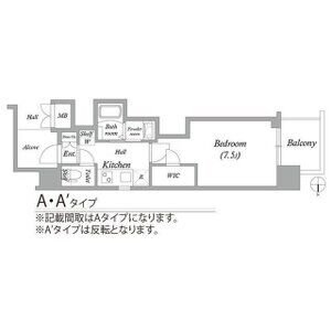 エステムコート名古屋平安通クチュールの間取り