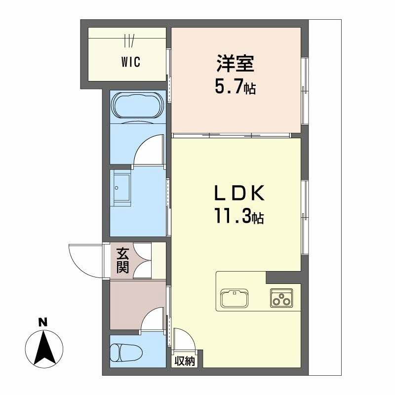 シャーメゾン ミュゼの間取り