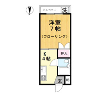 南向き陽当り良好です。