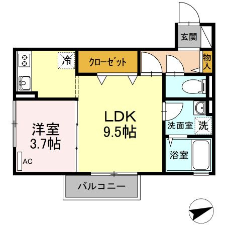 グランドソレーユの間取り