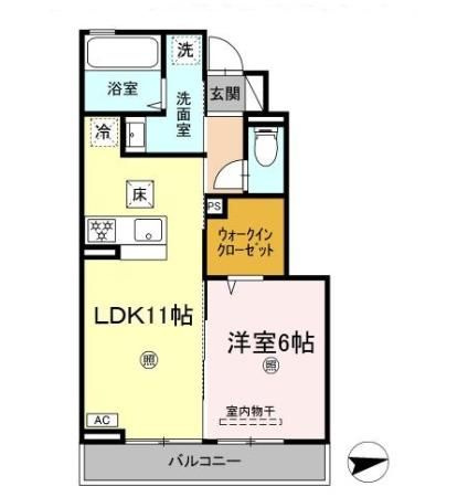 アルカンシェルの間取り