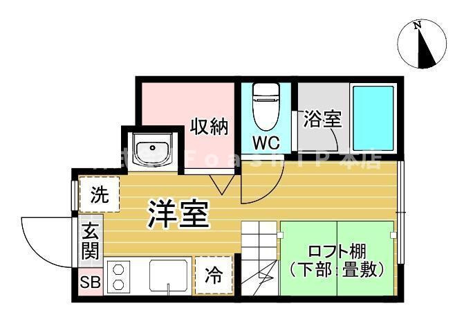 クラソ下北沢の間取り
