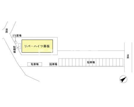 リバーハイツ幕張の区画図