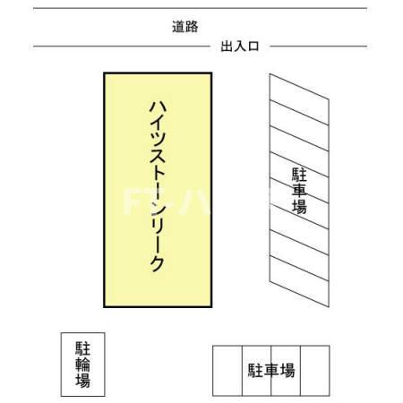 ハイツストーンリークの区画図