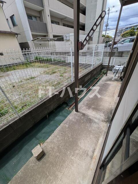 シャモニーのバルコニー