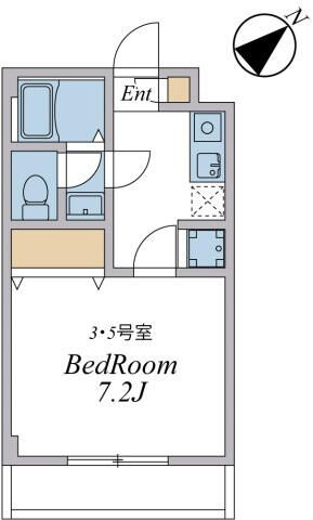 ジェンティーレ幕張本郷の間取り
