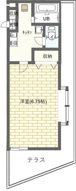 エステートＩＫＥＤＡⅡの間取り