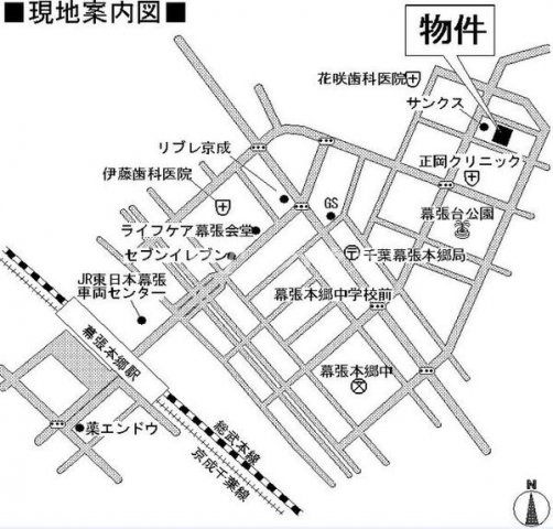幕張台パークレジデンスの地図