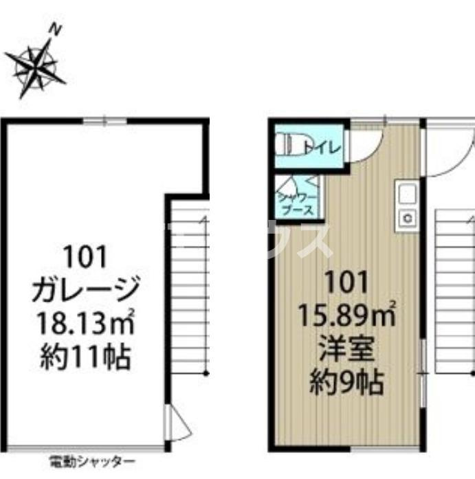 Ｃｏｃｏｎｔ幕張（E-223）の間取り