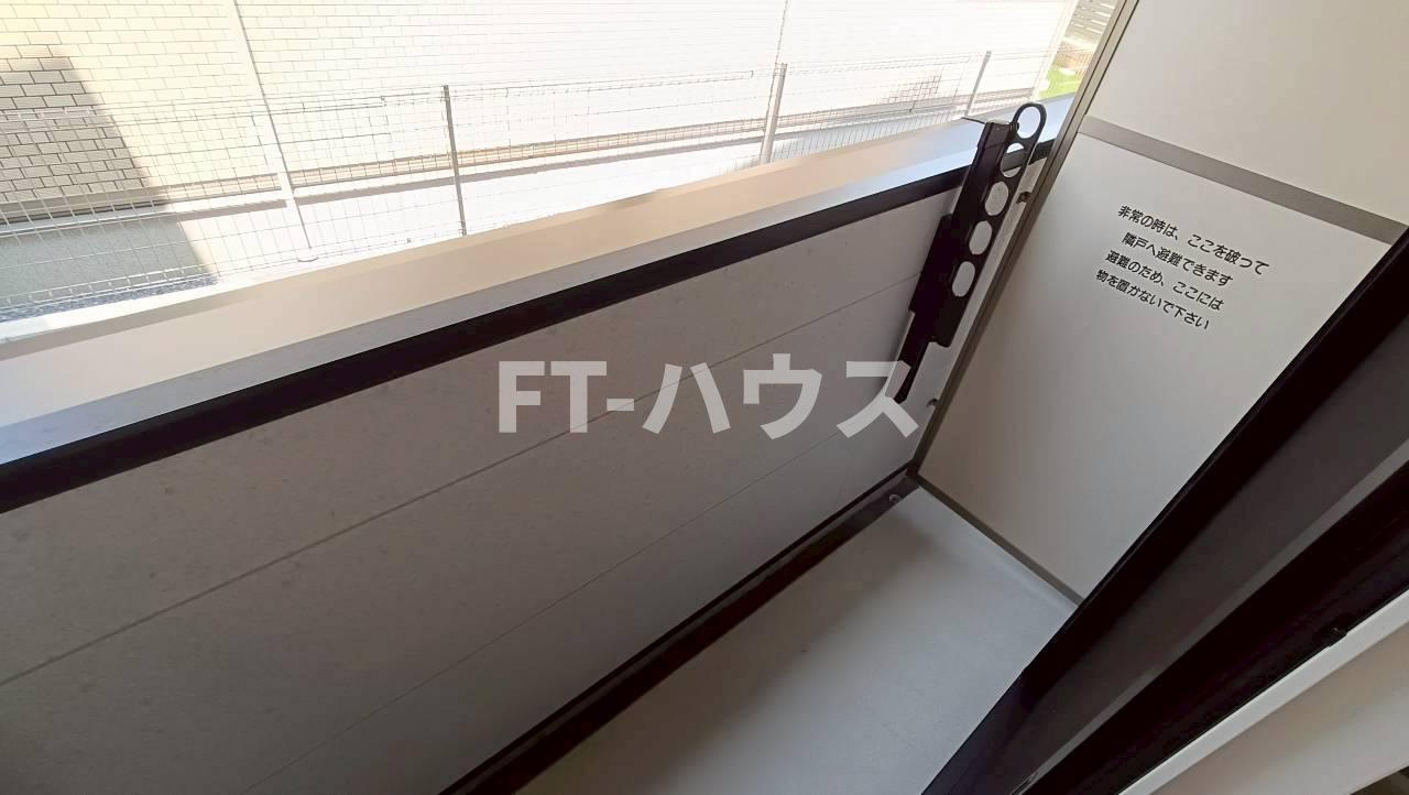 ｍｉａｍ幕張のバルコニー