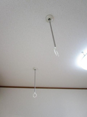 ★室内物干し金具付き★