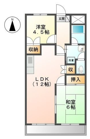 パープルメゾンの間取り