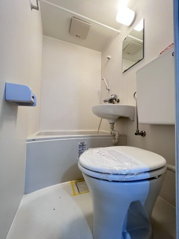 CABIN ABIKO EAST（旧ジュネスシャトー我孫子No.5）の浴室