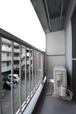 LBアパートあびこ(豊富マンション)のバルコニー