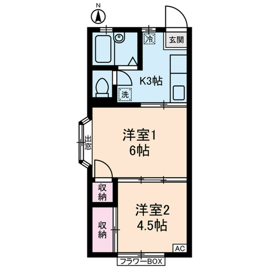 【間取り】 | ＫＭハイツ