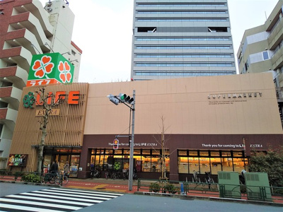 ライフ東五反田店まで650ｍ