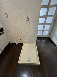 【設備】 | 協栄マンションOYAMA | 洗濯機置き場