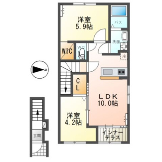 【間取り】 | 仮）日立市水木町2丁目新築アパート