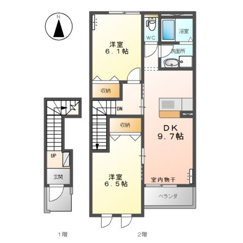 【間取り】 | フォレストⅡ