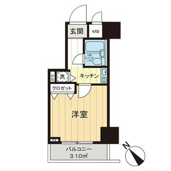 【間取り】 | パークウェル麻布