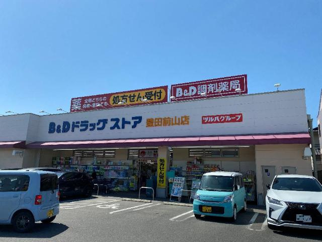 ヴィル・グラシュー・ドゥの周辺|B＆Dドラッグストア豊田前山店まで880ｍ