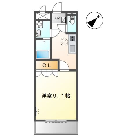 Ｈｅｒｍｉｔａｇｅの間取り