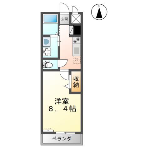 サンミラージュの間取り