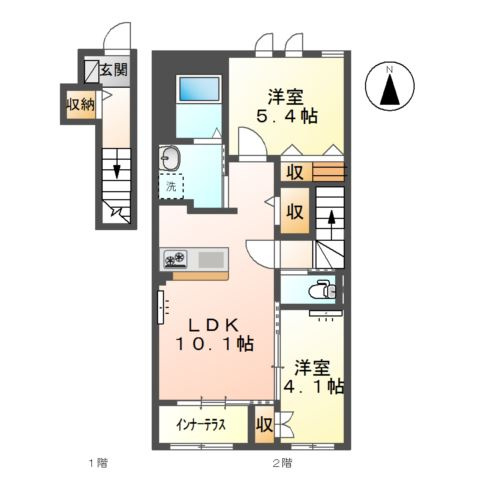 ＫＵＲＥＮＡＩの間取り