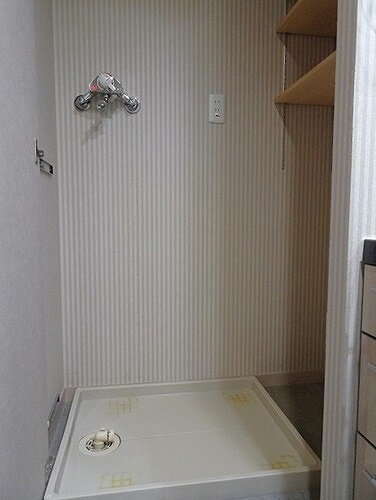 ライオンズタワー札幌山鼻の洗面所|洗濯機置場※前回募集時／2021年10月の写真