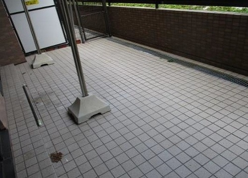 ライオンズマンション木根川中央公園のバルコニー|テラス18.6㎡