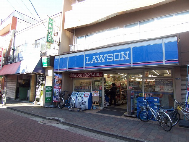 レックス多摩川レジデンスの周辺|ローソン武蔵新田駅前店 78m