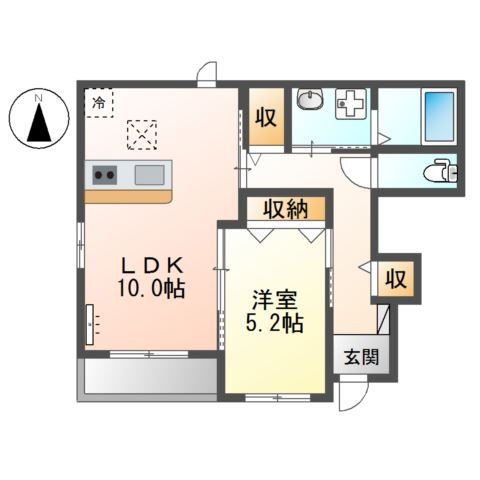 アリエッタの間取り