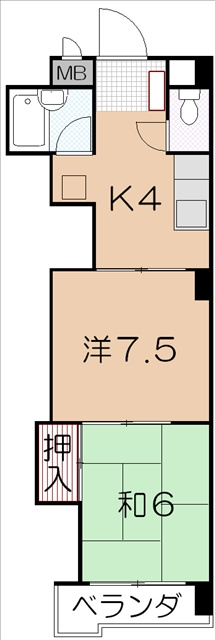 丸和マンションの間取り