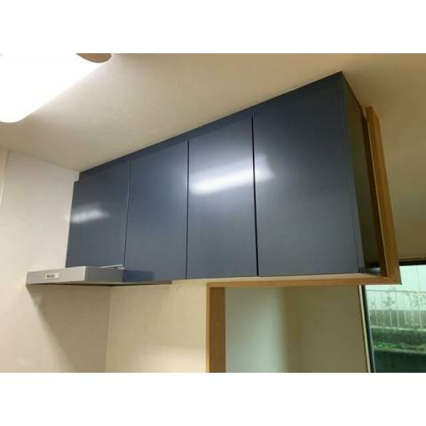 横浜市鶴見区東寺尾中台のアパートのキッチン