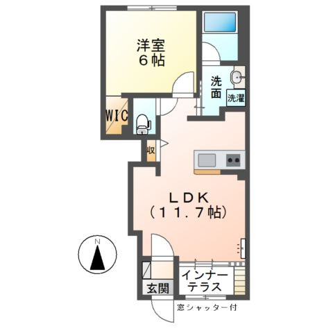 アークス蔵ノ浦の間取り