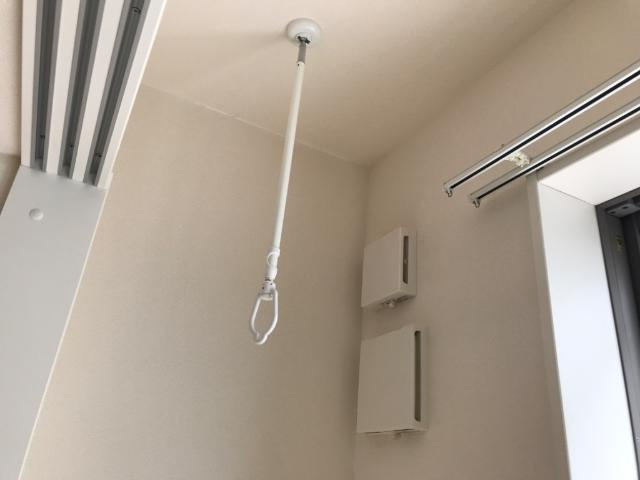 ヴィラ　アカラージュの設備|室内干し器具