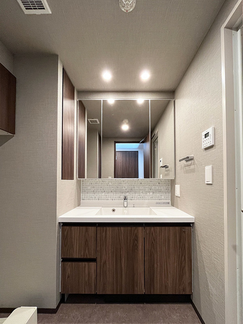 ラティエラ武蔵小杉の洗面所|※写真は同タイプ住戸です。