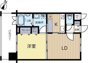【間取り】 | エンクレスト薬院Ⅱ