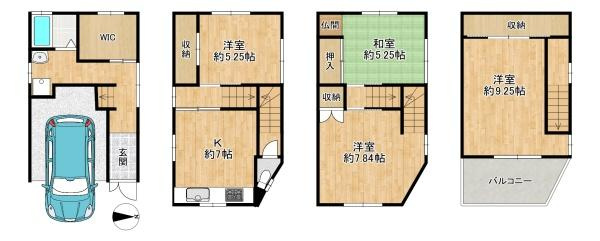 門真市 五月田町　中古 一戸建て