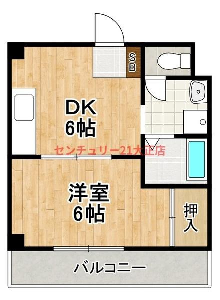 ラビアンローズの間取り
