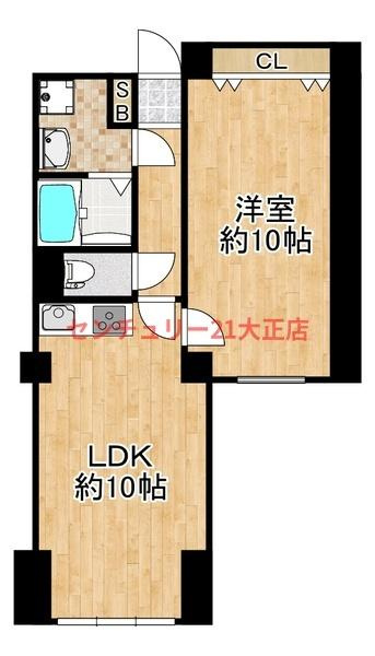 大阪ベイタワーレジデンスの間取り