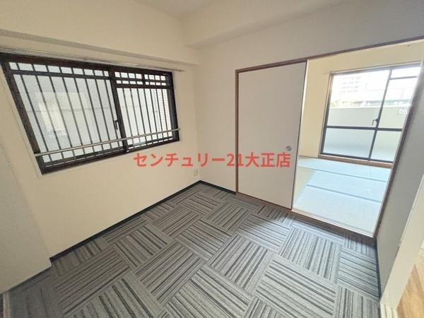 シャトー弁天弐番館の洋室