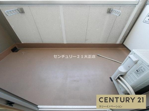 アリビオ港晴のバルコニー