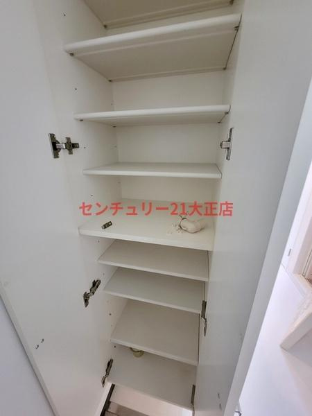 ベルシモンズ大阪港の収納