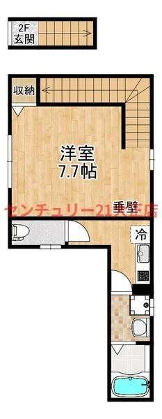 LIB弁天町の間取り