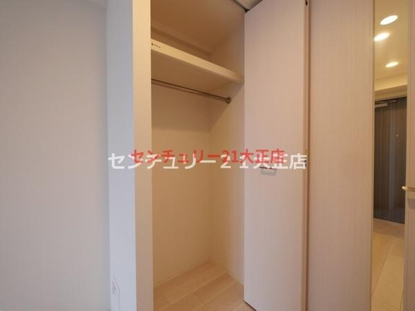 エスリードレジデンス大阪弁天町の収納