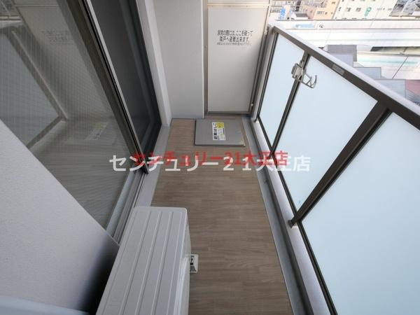 エスリードレジデンス大阪弁天町のバルコニー
